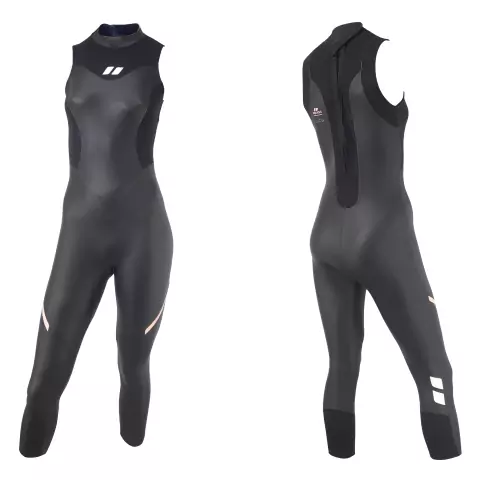 Holbox Feminino 3.0mm I Back Zip - Long John Sem Mangas - comprar online