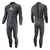 Black Masculino 3-2.5-2mm Back Zip Full Wetsuit SCS
