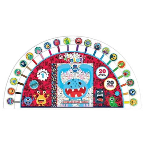 Arcoíris de Color Monstruos - Vértice