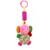 Sonajero con cascabel Elefante rosa - Woody Toys - comprar online