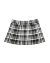 TENNIS SKIRT TIRO BAJO - TARTAN BLANCO Y NEGRO - buy online