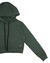 HOODIE CROP VERDE - tienda online