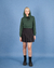 HOODIE CROP VERDE - KEITO - Emprendimiento de Ropa Argentina, Tienda online