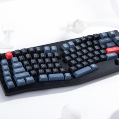V10 (Alice Layout) QMK Fully Assembled Knob Keychron K Pro Red Switch Color Carbon Black (Non-Transparent) - comprar online