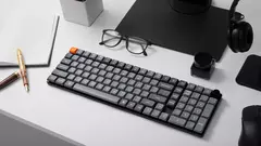Keychron K17 Max QMK Wireless Custom Mechanical Keyboard Brown Switch - comprar online