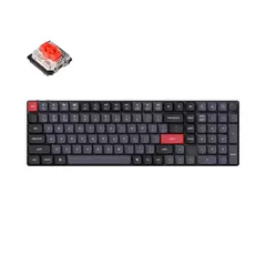 K17 Pro Low Profile QMK/VIA RGB Backlight Gateron Mechanical Red Switch