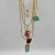 Collar de Rodocrosita rolada - DORADA - Kundala portal