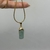 Collar de aguamarina - DORADA - tienda online