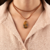Collar TERRA (ojo de tigre)