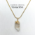 Collar PURA (Pico de cristal con baño en oro) - comprar online
