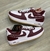Imagem do Tênis Air Force 1 College Pack "Night Maroon"