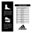 Kit Meias Adidas Cano Médio c/ 3 Pares - comprar online