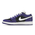 Tênis Nike Air Jordan 1 Low 'Black Court Purple'