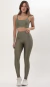 Legging Canelada - Verde Cidreira - comprar online