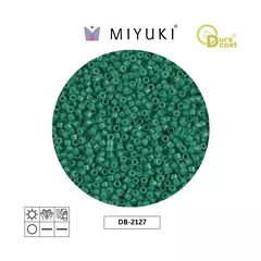 DB2127 - MIYUKI DELICA 11/0 - DURACOAT OP SPRUCE - PAQ. 2gr - comprar online