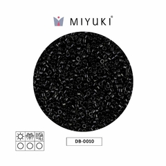DB0010 - MIYUKI DELICA 11/0 - BLACK - PAQ. 2gr - comprar online