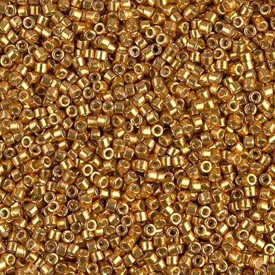 DB1833 - MIYUKI DELICA 11/0 - GALVANIZED YELLOW GOLD - PAQ. 2gr - comprar online