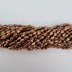 CRISTAL CHECO LAGRIMA 3mm x 5mm OCRE - CL306