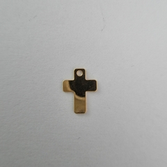 DIJE PEQUEÑO CRUZ PLANA 10mm - DI183