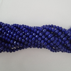 CRISTAL CHECO DONA 3mm AZUL FRANCIA OPACO - CD327