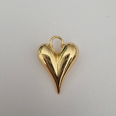 DIJE CORAZON LISO 3D - DI237