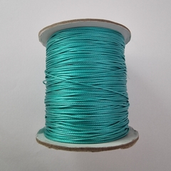 CORDON PIEL DE SERPIEENTE 0.5mm AGUAMARINA - METRO - HS7