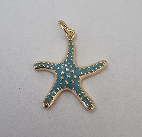 DIJE ESTRELLA DE MAR TURQUESA - DI530