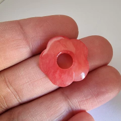 FLOR PASANTE RECONSTITUIDA CORAL 20mm - UND - PI143 - comprar online