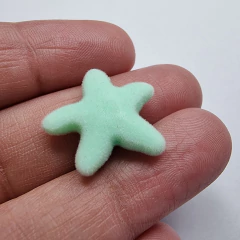PASANTE ESTRELLA DE MAR ATERCIOPELADA VERDE - UND - RE48 - comprar online