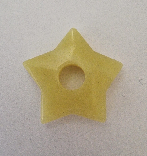 ESTRELLA PASANTE JADE LIMON 26mm - UND - PI151