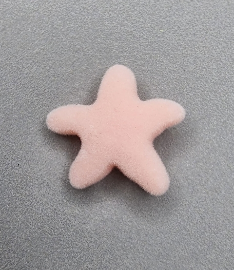 PASANTE ESTRELLA DE MAR ATERCIOPELADA SALMON - UND - RE46