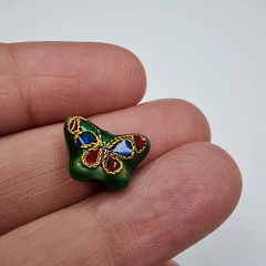PASANTE CLOISONNE MARIPOSA VERDE - UND- PI136 - comprar online