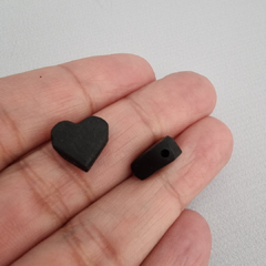 AZABACHE CORAZON HORIZONTAL 10 a 12mm - PI80 - comprar online