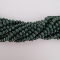 CRISTAL DONA 4mm VERDE BOTELLA - TIRA - CD417