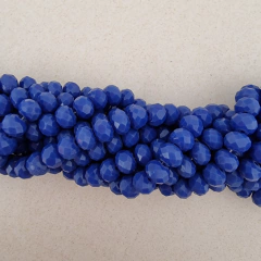 CRISTAL DONA 6mm AZUL - TIRA - CD609