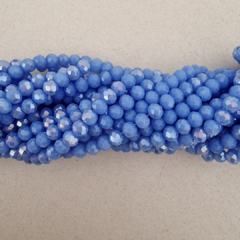 CRISTAL DONA 4mm AZUL CLARO - TIRA - CD422