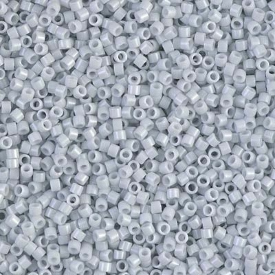 DB0209-1 - MIYUKI DELICA 11/0 - OPAQUE LIGHT GREY LUSTER - PAQ. 2gr - comprar online