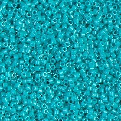 DB0658 - MIYUKI DELICA 11/0 - OP TURQUOISE GREEN - PAQ. 2gr - comprar online