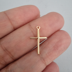DIJE CRUZ TUBITO 19mm - DI185 - comprar online
