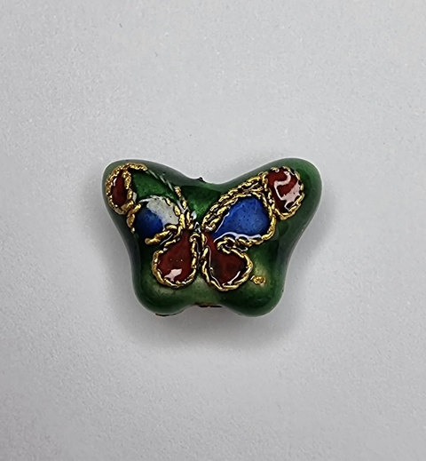 PASANTE CLOISONNE MARIPOSA VERDE - UND- PI136