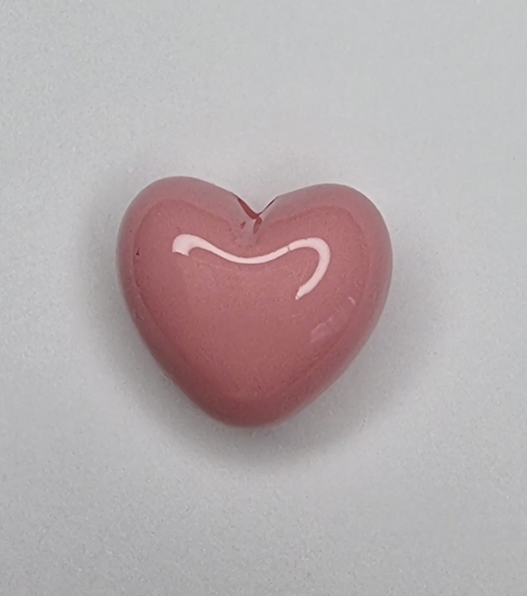 PASANTE CORAZON 19mm ROSA - UND - PL121