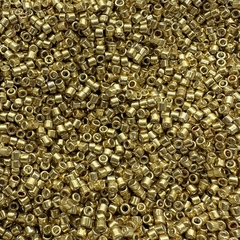 CUENTA CILINDRICA GOLD METALIZADO - 1 gramo - MY29 - comprar online