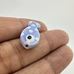 CERAMICA PEZ LUNARES AZUL - UND - CE261 en internet