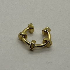 EARCUFF PUNTOS HEXAGONAL - UND - ZA9