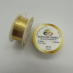 ALAMBRE AMERICRAFT SUPPLY #22 - ROLLO - ALR22A