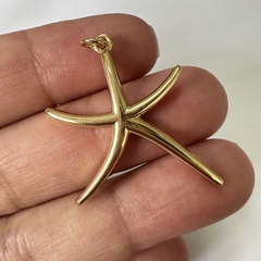 DIJE ESTRELLA DE MAR LISA 33mm - DI405 en internet