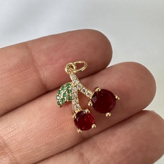 DIJE MICROZIRCONIA CEREZA - DI346 en internet