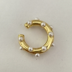 EARCUFF PUNTOS DE PERLAS - UND - ZA42