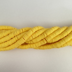 FIMO 6mm AMARILLO PASTEL - TIRA 40cm - FI4