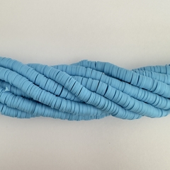 FIMO 6mm CELESTE - TIRA 40cm - FI13